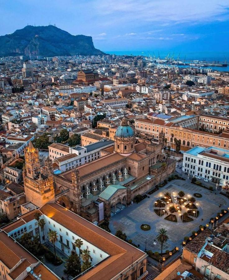팔레르모 Antico Vicolo Della Cattedrale 아파트 외부 사진