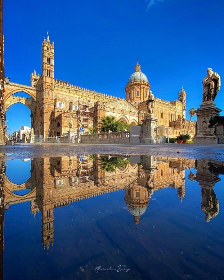 팔레르모 Antico Vicolo Della Cattedrale 아파트 외부 사진